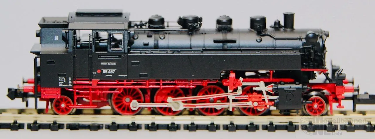 Fleischmann 7025 - FLEISCHMANN - Dampflok BR 86 457 DB Ep.III N 1:160