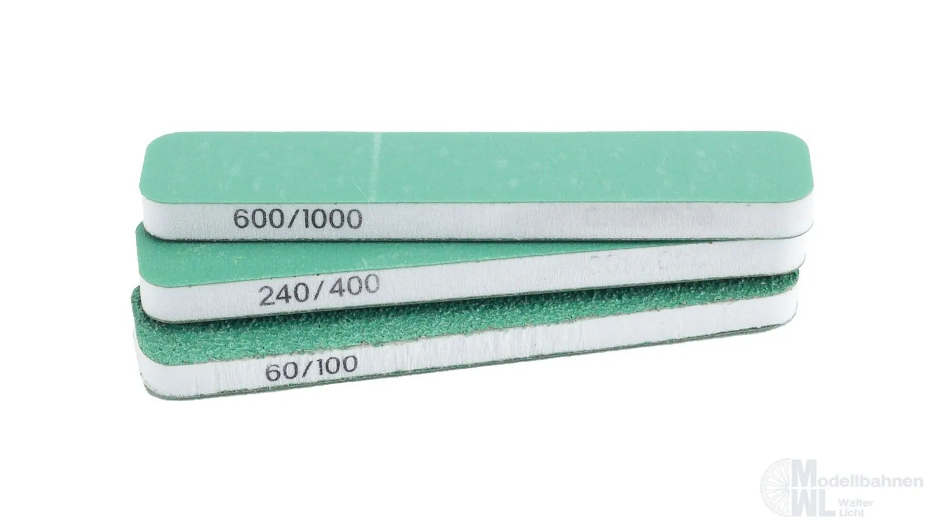 Noch 60079 - Flexi-Schleifpad-Set, 3 Stück (grob, mittel, fein) G/1/0/H0/H0m/H0e/TT/N/