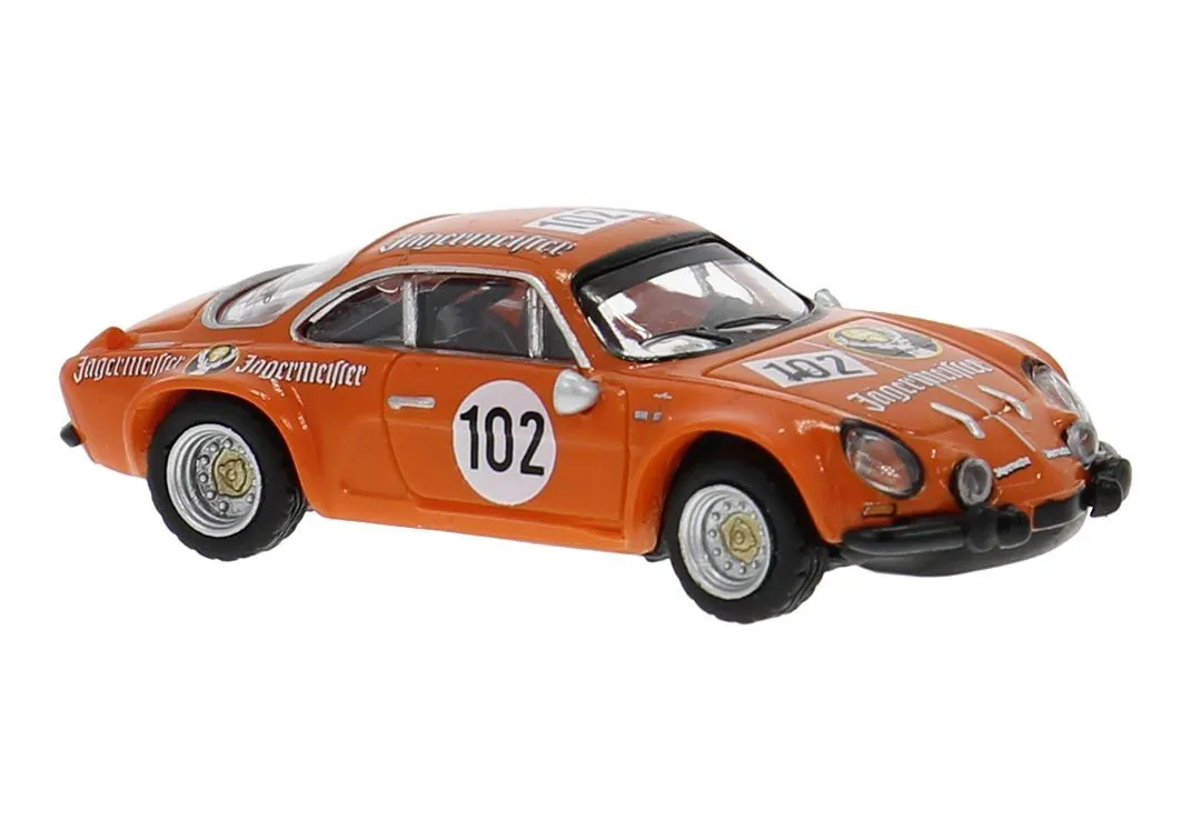 Brekina 14548 - Renault Alpine A110 des Jägermeister-Teams H0 1:87