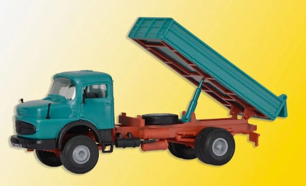 Kibri 14030 - Mercedes-Benz Rundhauber LAK 1620 mit Kipp-Pritsche H0 1:87