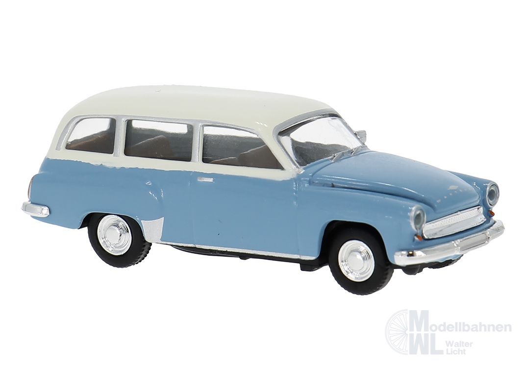 Brekina 27193 - Wartburg Kombi in hellblau H0 1:87