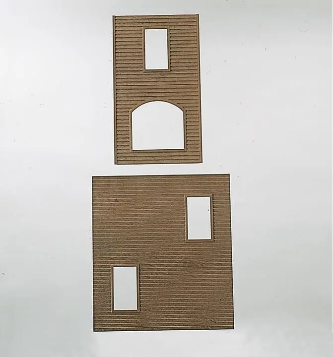 Piko 62810 - US-Holzhauswände SPUR G 1:22,5
