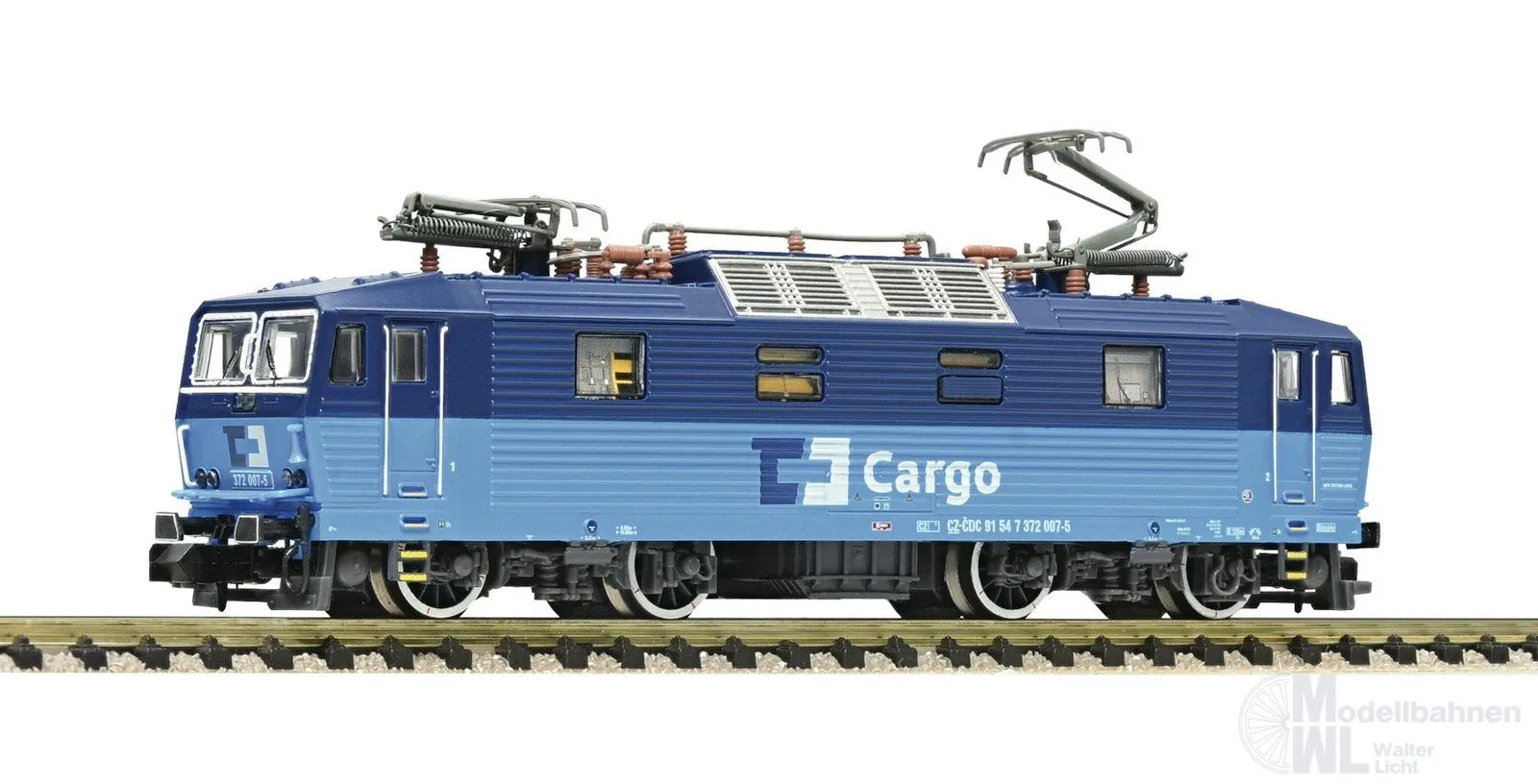 Fleischmann 7570068 - E-Lok Rh 372 CD Cargo Ep.VI N 1:160 Sound
