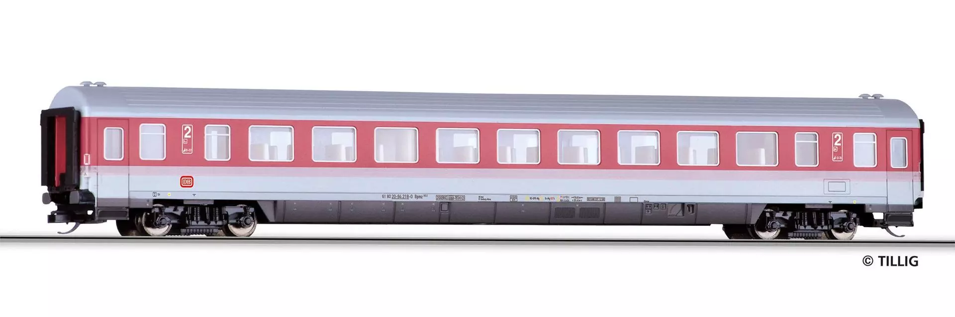 Tillig 16517 - Personenwagen DB Ep.IV 2.Kl. Bpmz 293 2.Betr.Nr. TT 1:120