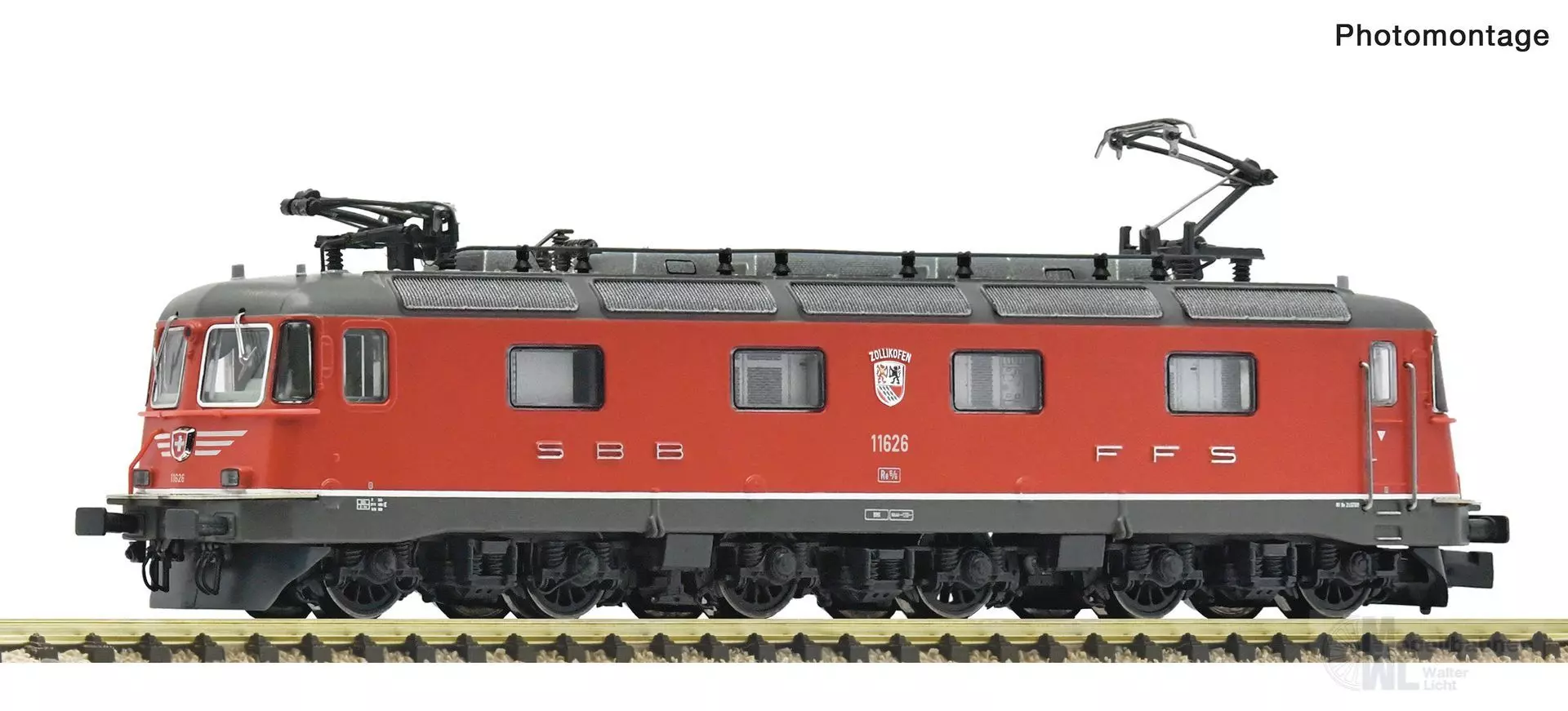 Fleischmann 7570047 - E-Lok Re 6/6 11626 SBB Ep.V/VI N 1:160 Sound