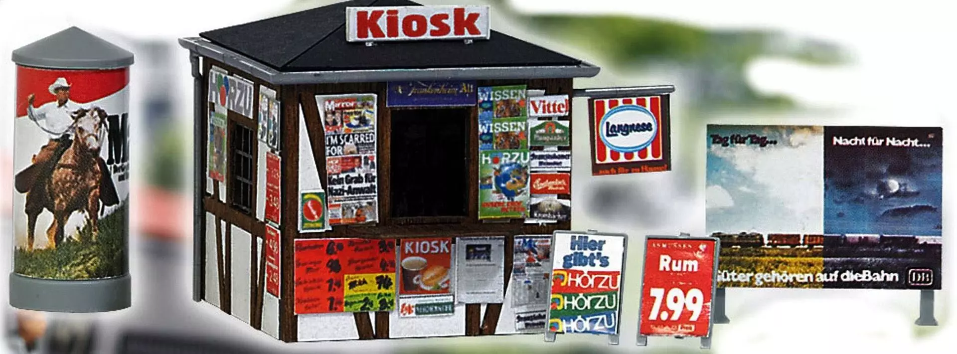 Busch 1494 - Kiosk H0 1:87