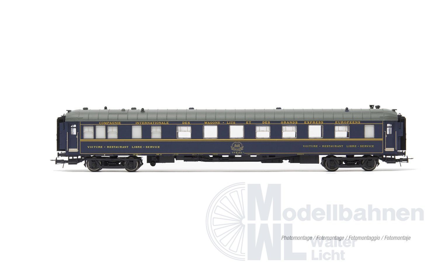 Jouef 4208 - Speisewagen CIWL Ep.IV Libre-Service H0/GL Jouef 4208 - Speisewagen CIWL Ep.IV Libre-Service H0/GL