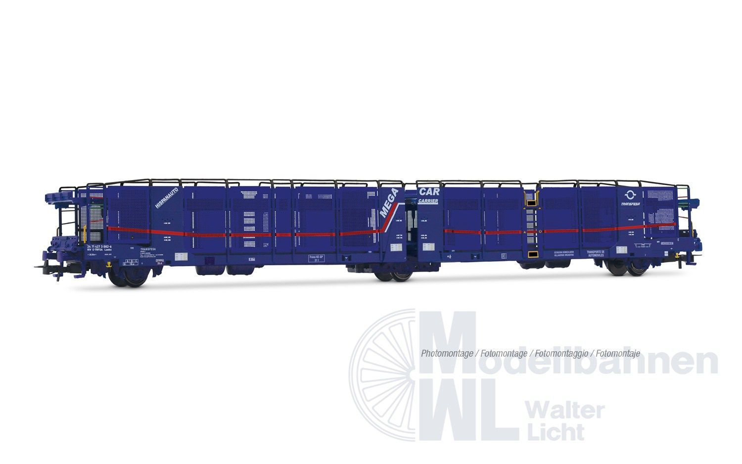 Jouef 6316 - Autotransportwagen TRANSFESA Ep.VI H0/GL