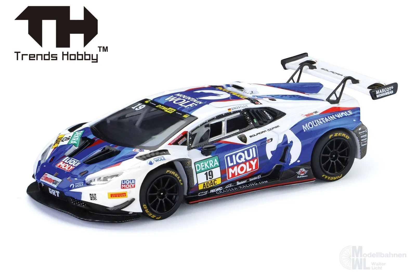 Herpa 864TH000026 - Lamborghini Huracan DTM`24 No.19 1:64