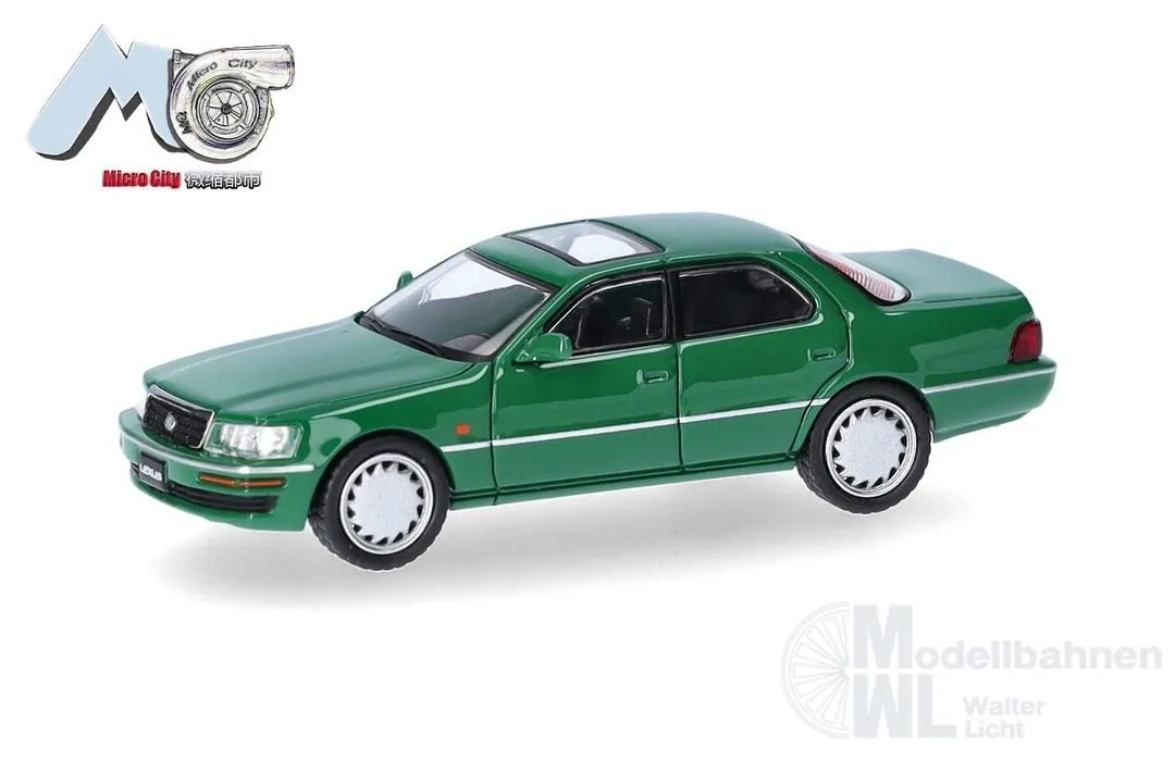 Herpa 87MC000134 - Lexus LS 400, grün (green) H0 1:87