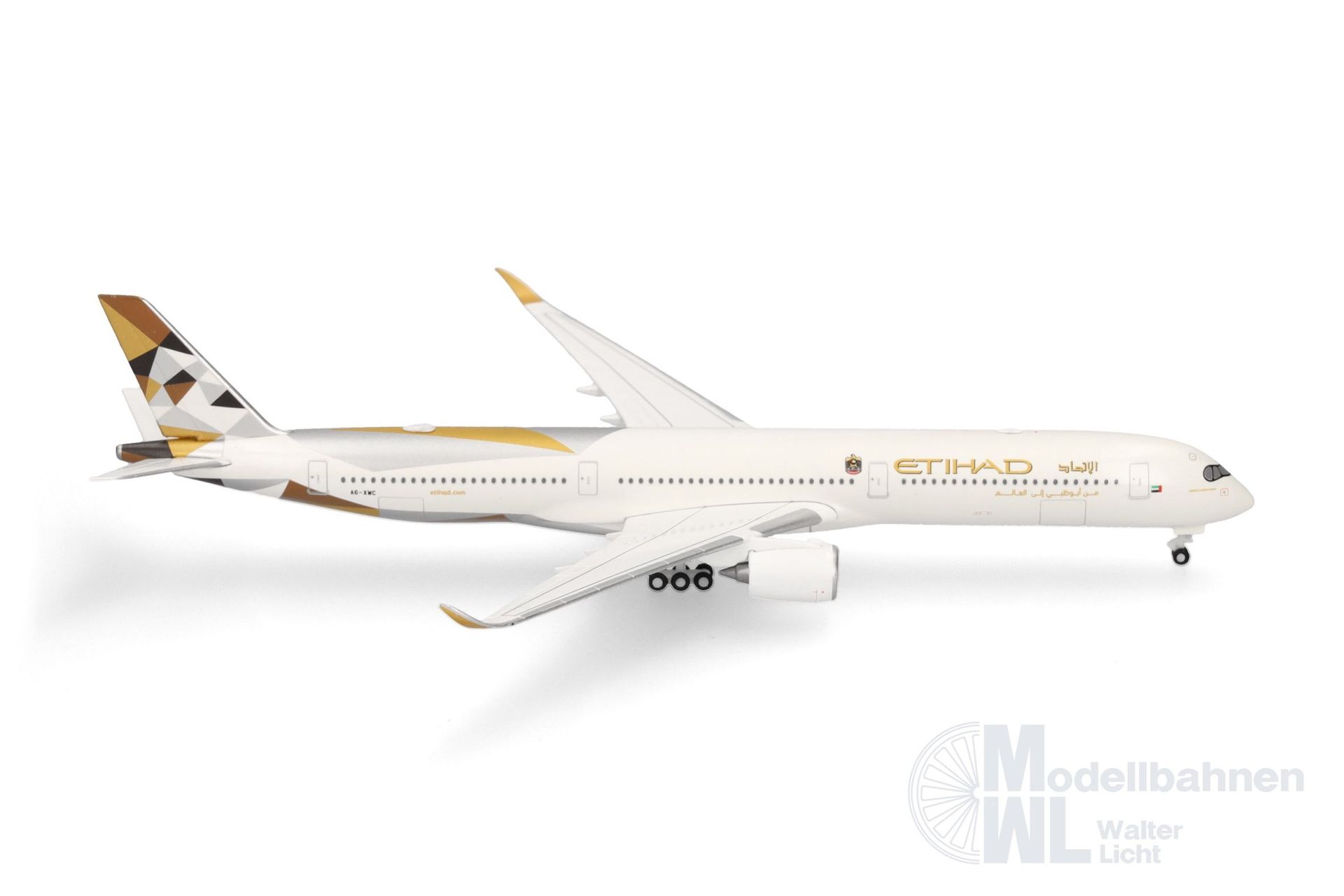 Herpa 536639-001 - Airbus A350-1000 Etihad Airways 1:500