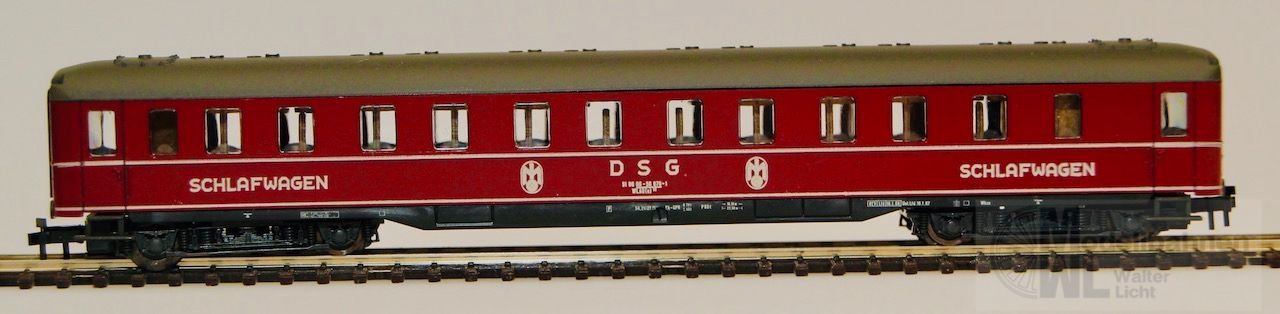 Roco 02269A - ROCO - Schürzen Schlafwagen DB N 1:160