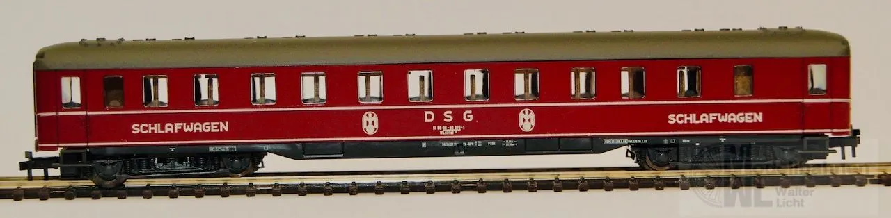 Roco 02269A - ROCO - Schürzen Schlafwagen DB N 1:160