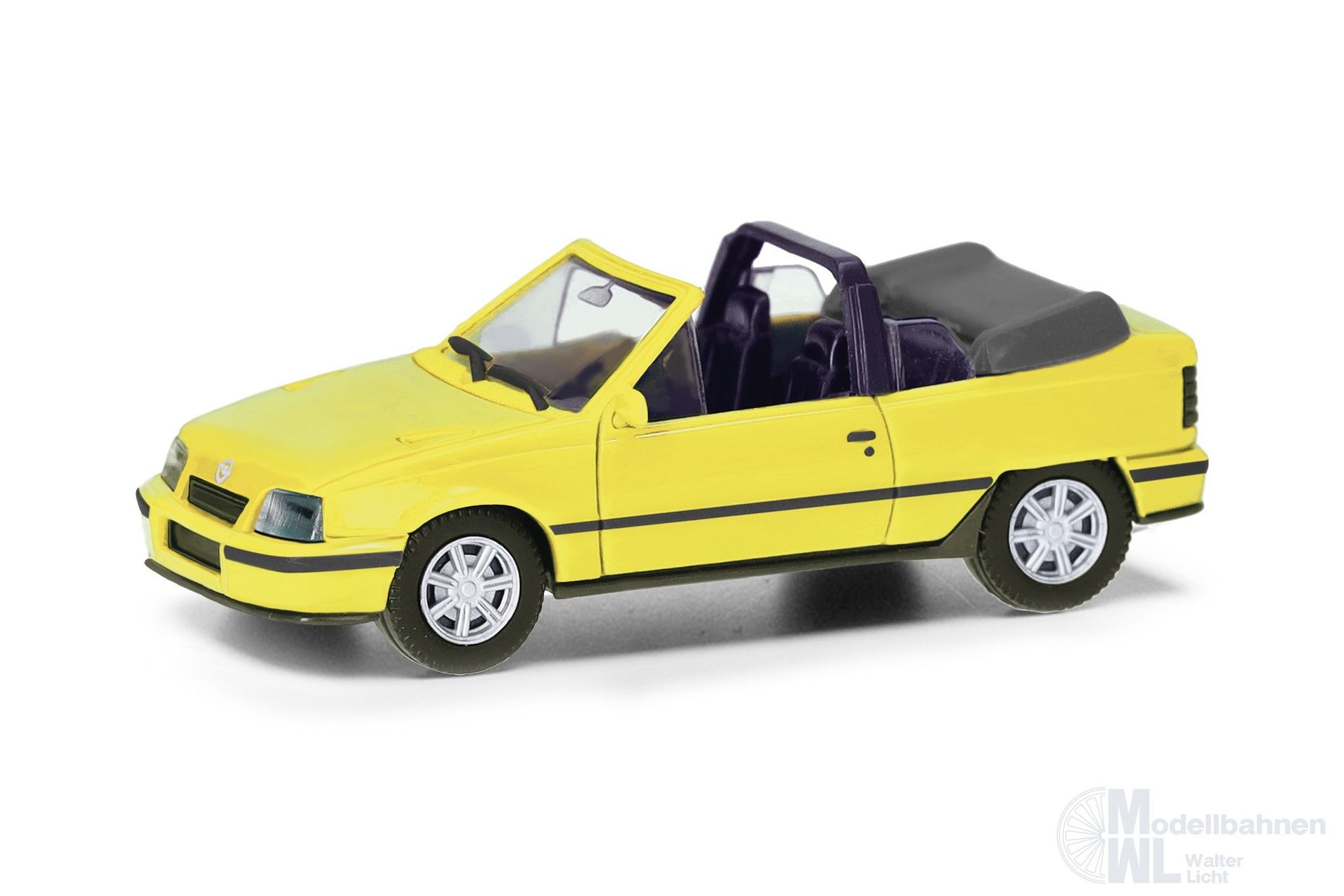 Herpa 421027 - Opel Kadett E Gsi Cabrio gelb H0 1:87