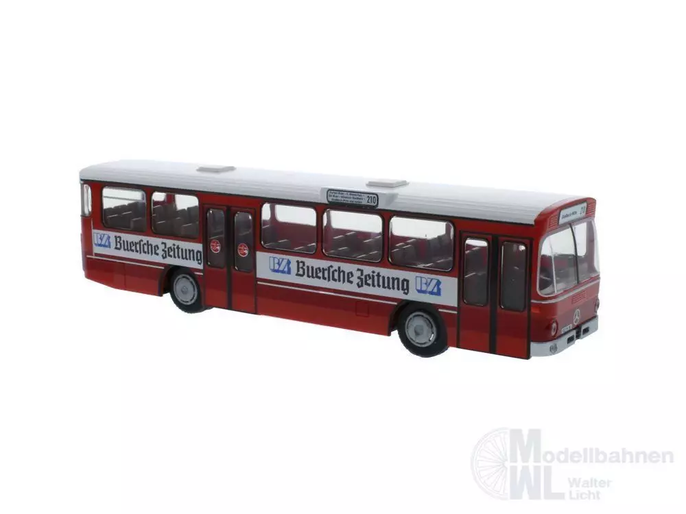 Rietze 74314 - Mercedes-Benz O 305 Frecker Buersche Zeitung H0 1:87