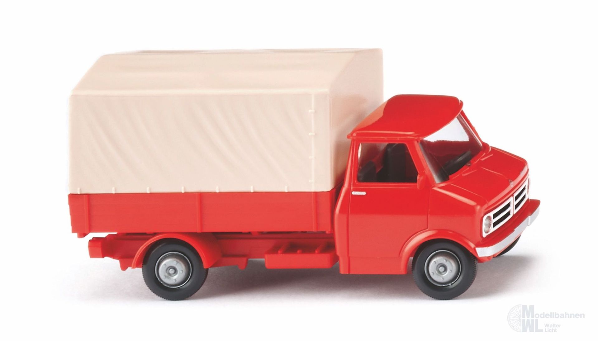 Wiking 035204 - Pritschen-Lkw (Bedford) - blutorange H0 1:87
