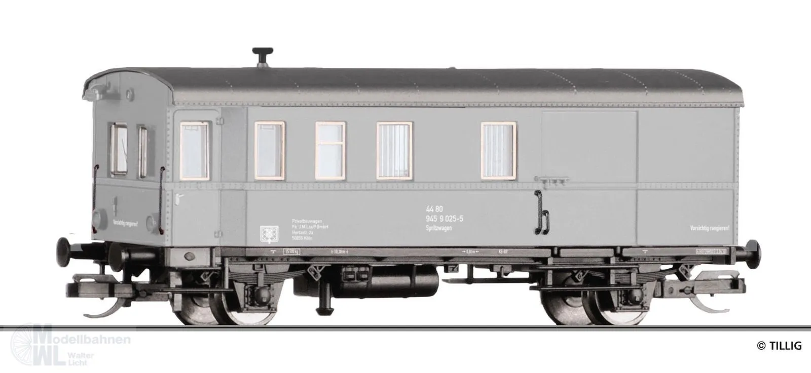Tillig 502895 - Junior-Jahresmodell 2027: Spritzwagen Unkrautbekämpfungszug TT 1:120