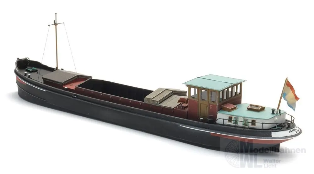 ARTITEC b.v. 50.157 - Kleines Frachtschiff 31 Tonnen H0 1:87 BAUSATZ