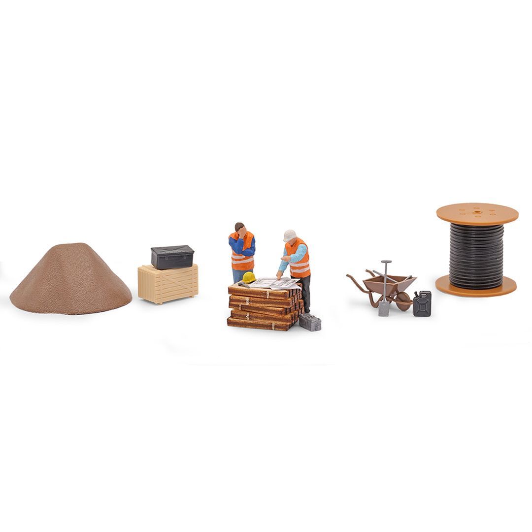 Busch 79876 - A-Set: Baubesprechung H0 1:87 Busch 79876 - A-Set: Baubesprechung H0 1:87