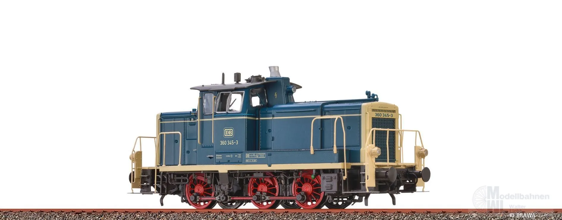 Brawa 42428 - Diesellok BR 360 345-3 DB Ep.IV H0/GL