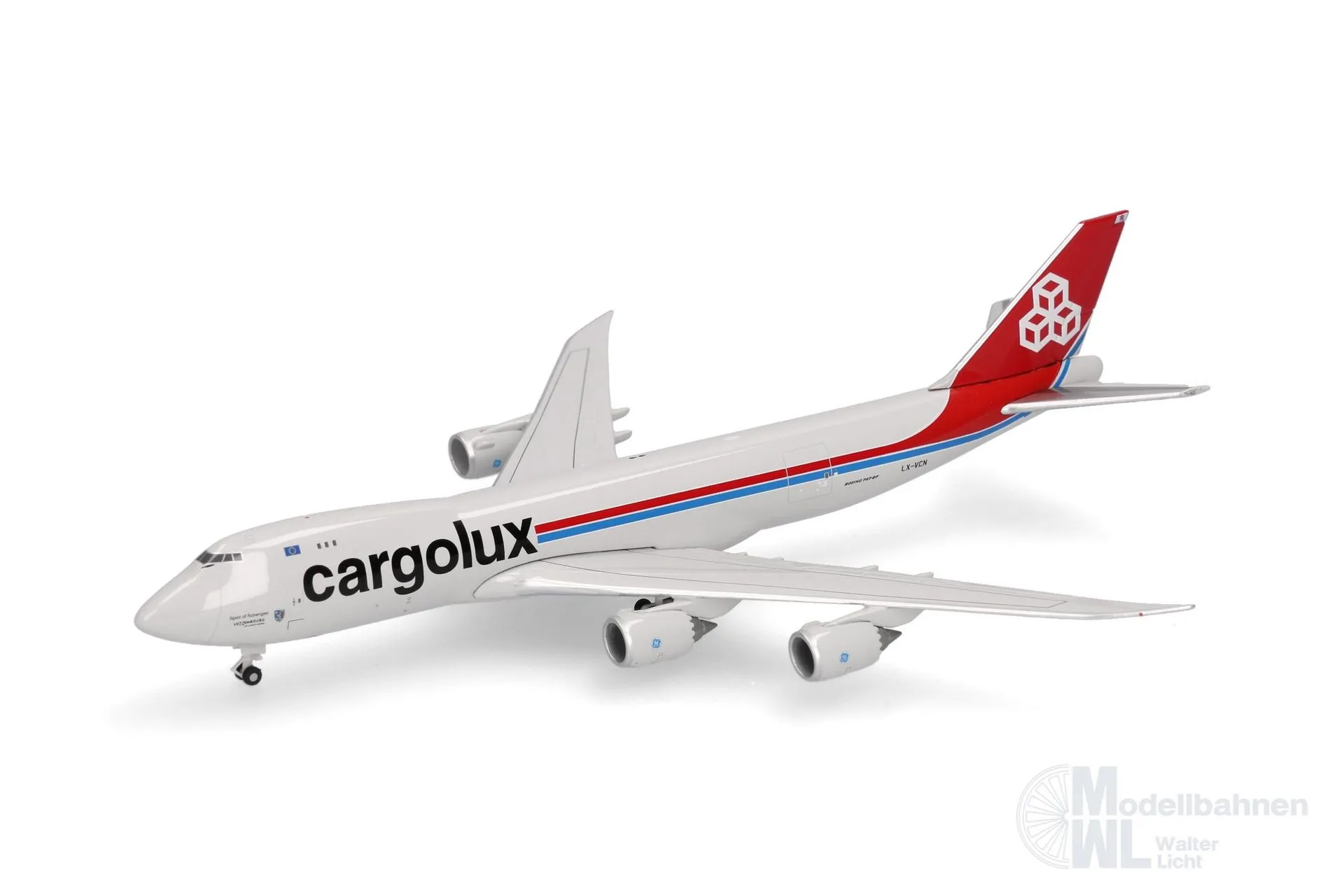 Herpa 539234 - Boeing 747-8F Cargolux 1:500