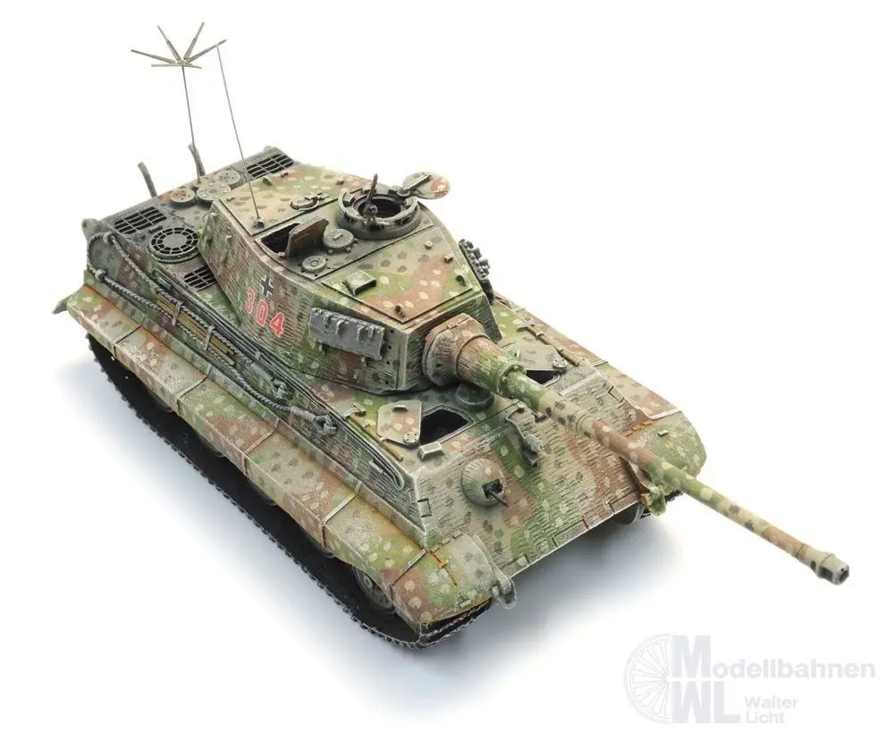 ARTITEC b.v. 6870650 - WM Tiger II Befehl Hinterhalt s.Pz.Abt.503 Fertigmodell H0 1:87