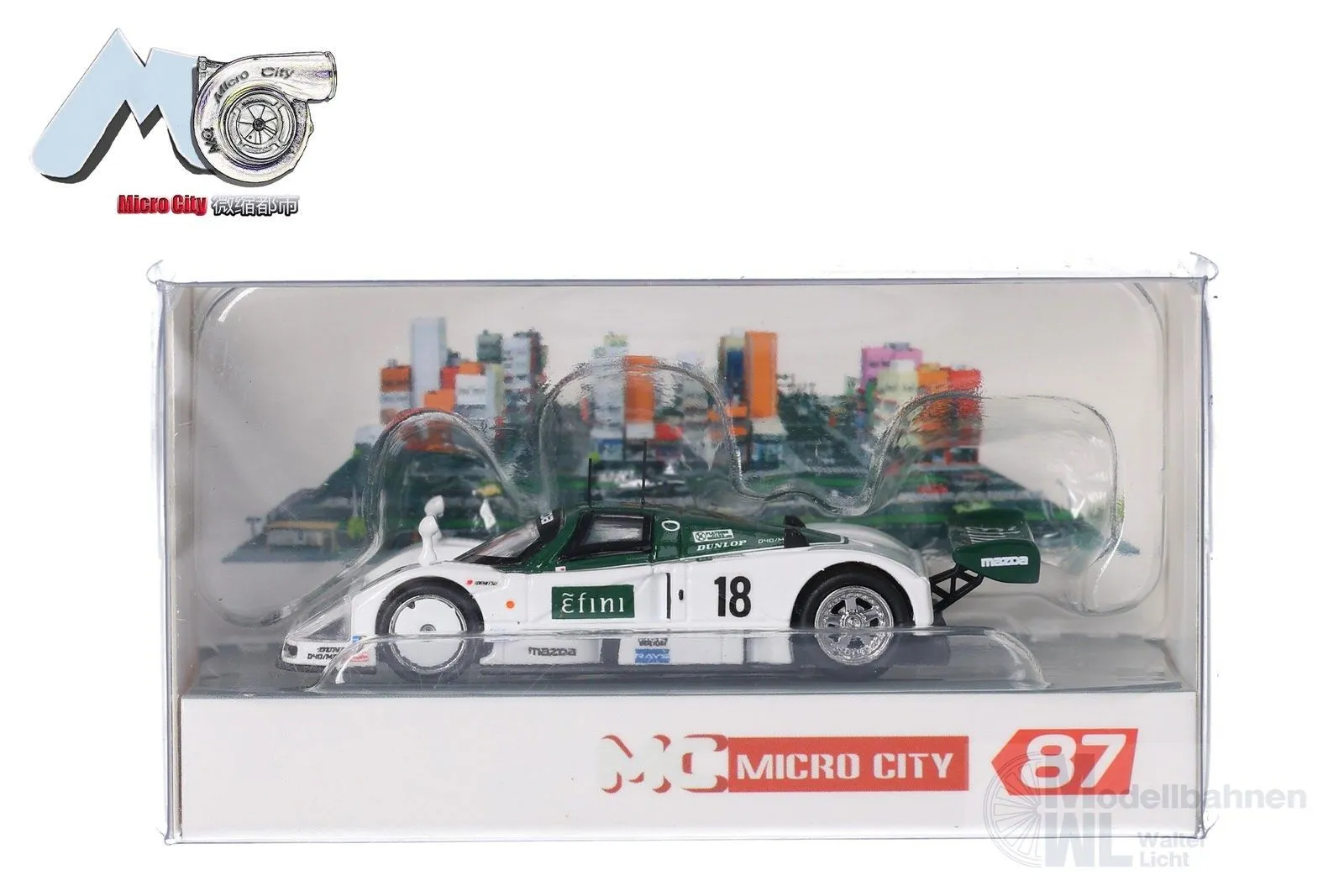 Herpa 87MC000081 - Mazda 787B 18m weiß H0 1:87