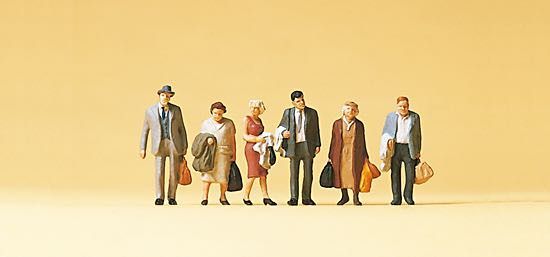 Preiser 75027 - Reisende TT 1:120