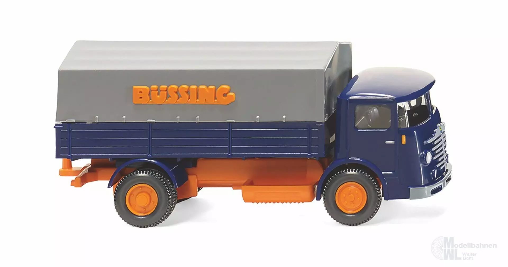Wiking 047601 - Pritschen-Lkw Büssing 4500 H0 1:87