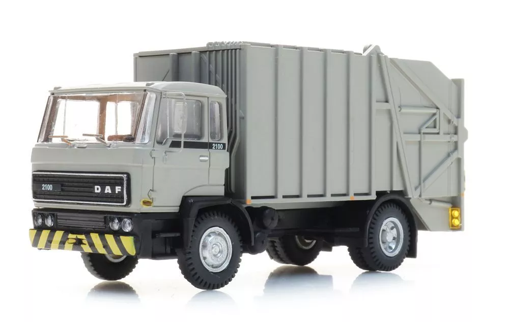 ARTITEC b.v. 487.052.14 - DAF Kipp-Fahrerhaus Kab B Müllwagen grau H0 1:87