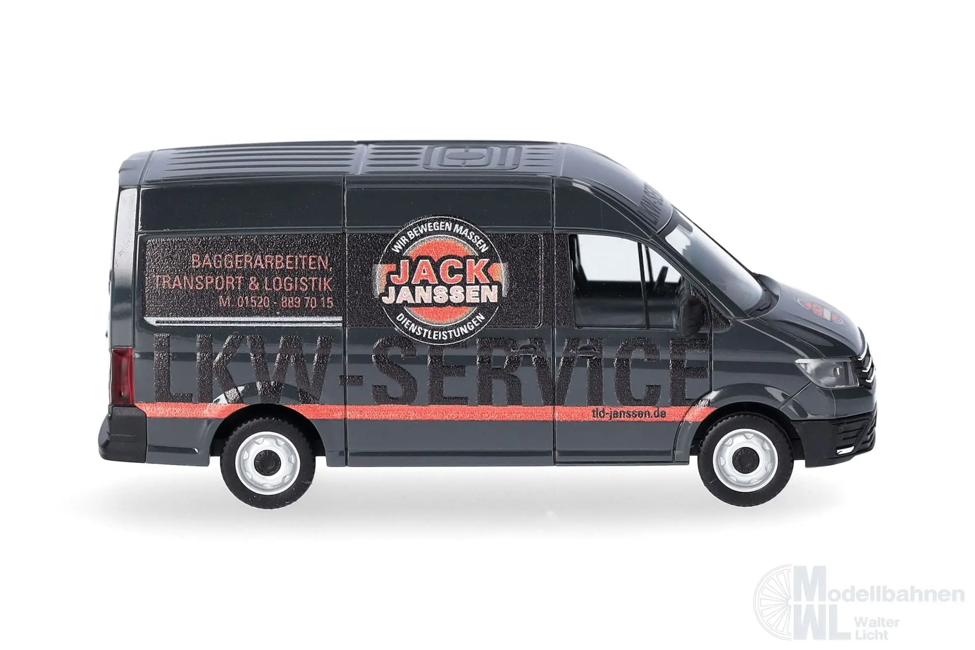 Herpa 099158 - VW Crafter Kasten HD Janssen H0 1:87