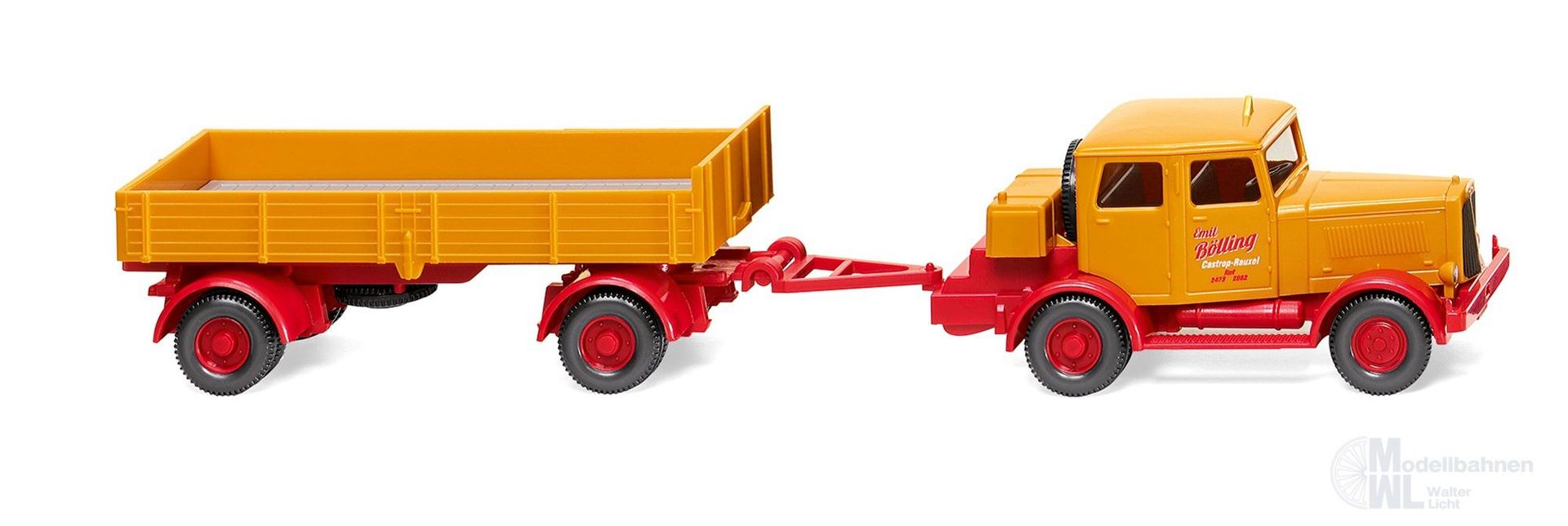 Wiking 085048 - Hanomag mit Pritschenanhänger H0 1:87 Wiking 085048 - Hanomag mit Pritschenanhänger H0 1:87
