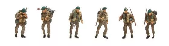 ARTITEC b.v. 387134 - UK Commando ( 6 Fig.) H0 1:87