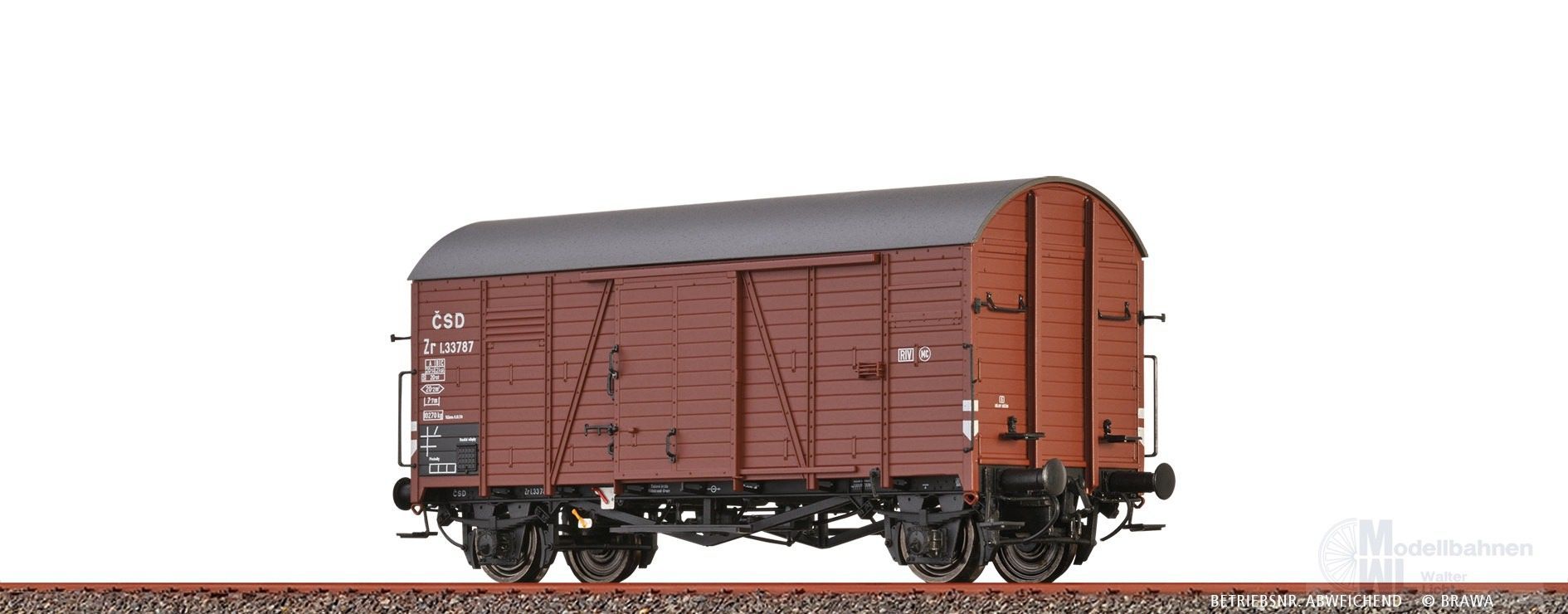 Brawa 50741 - Güterwagen ged. CSD Ep.III Zr H0/GL Brawa 50741 - Güterwagen ged. CSD Ep.III Zr H0/GL