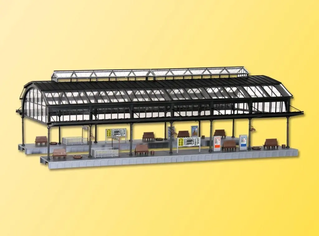 Kibri 39568 - Bahnsteighalle Kienbach H0 1:87