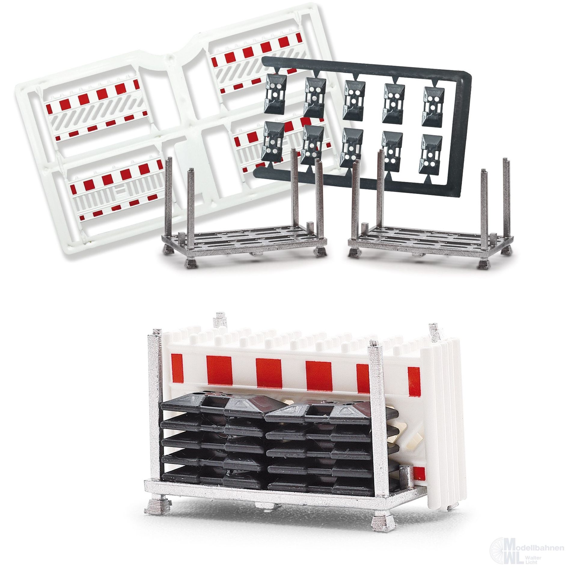 Busch 1866 - Transportgestell Zäune H0 1:87