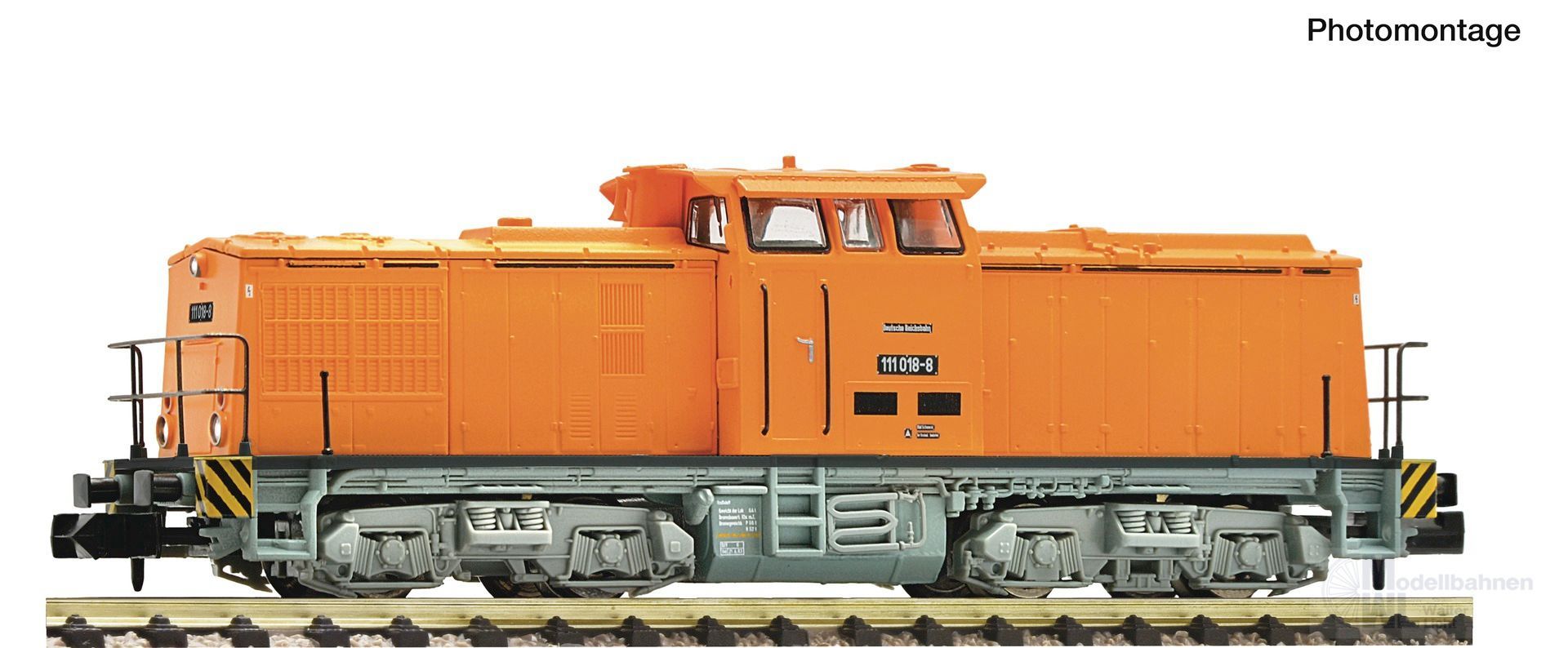 Fleischmann 7370039 - Diesellok BR 111 018-8 DR Ep.IV N 1:160 Sound