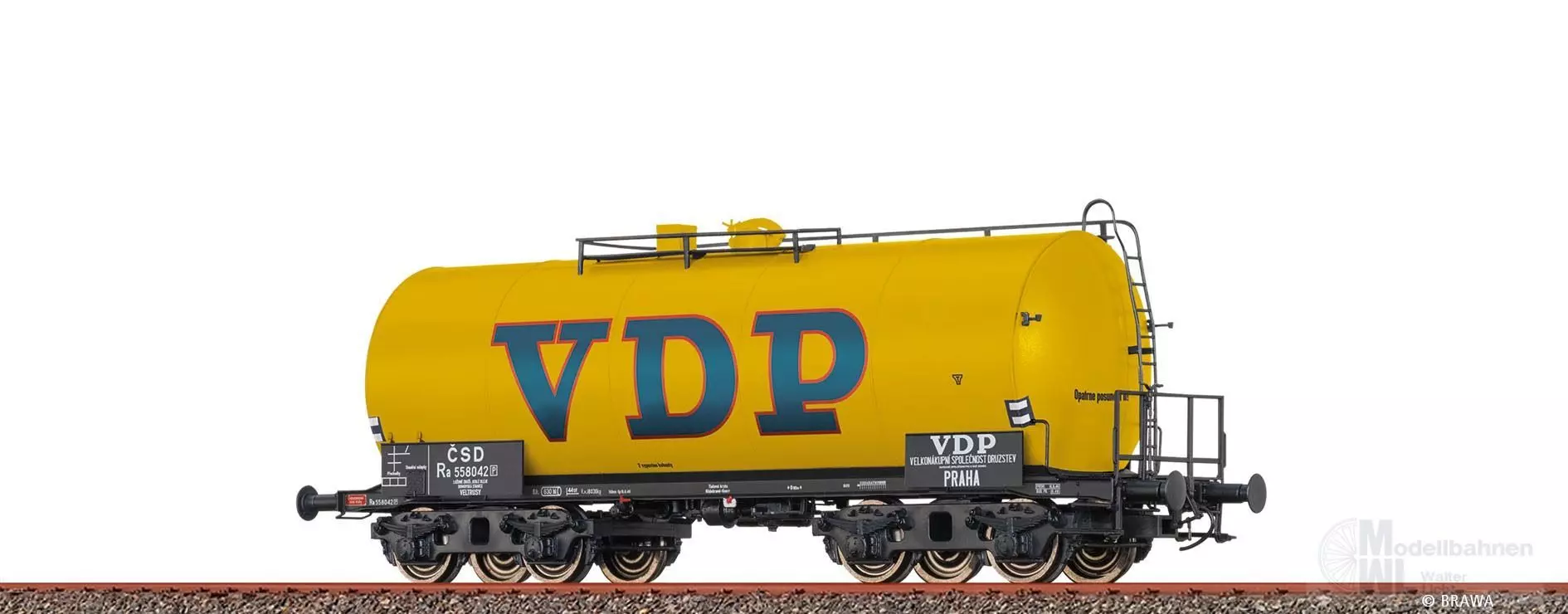 Brawa 49632 - Leichtbaukesselwagen CSD Ep.III VDP H0/GL