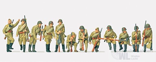 Preiser 16545 - Schützen aufgesessen UdSSR H0 1:87 Preiser 16545 - Schützen aufgesessen UdSSR H0 1:87