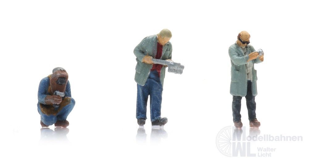 ARTITEC b.v. 5160027 - Stahlarbeiter (3x) Fertigmodell 1:160 ARTITEC b.v. 5160027 - Stahlarbeiter (3x) Fertigmodell 1:160