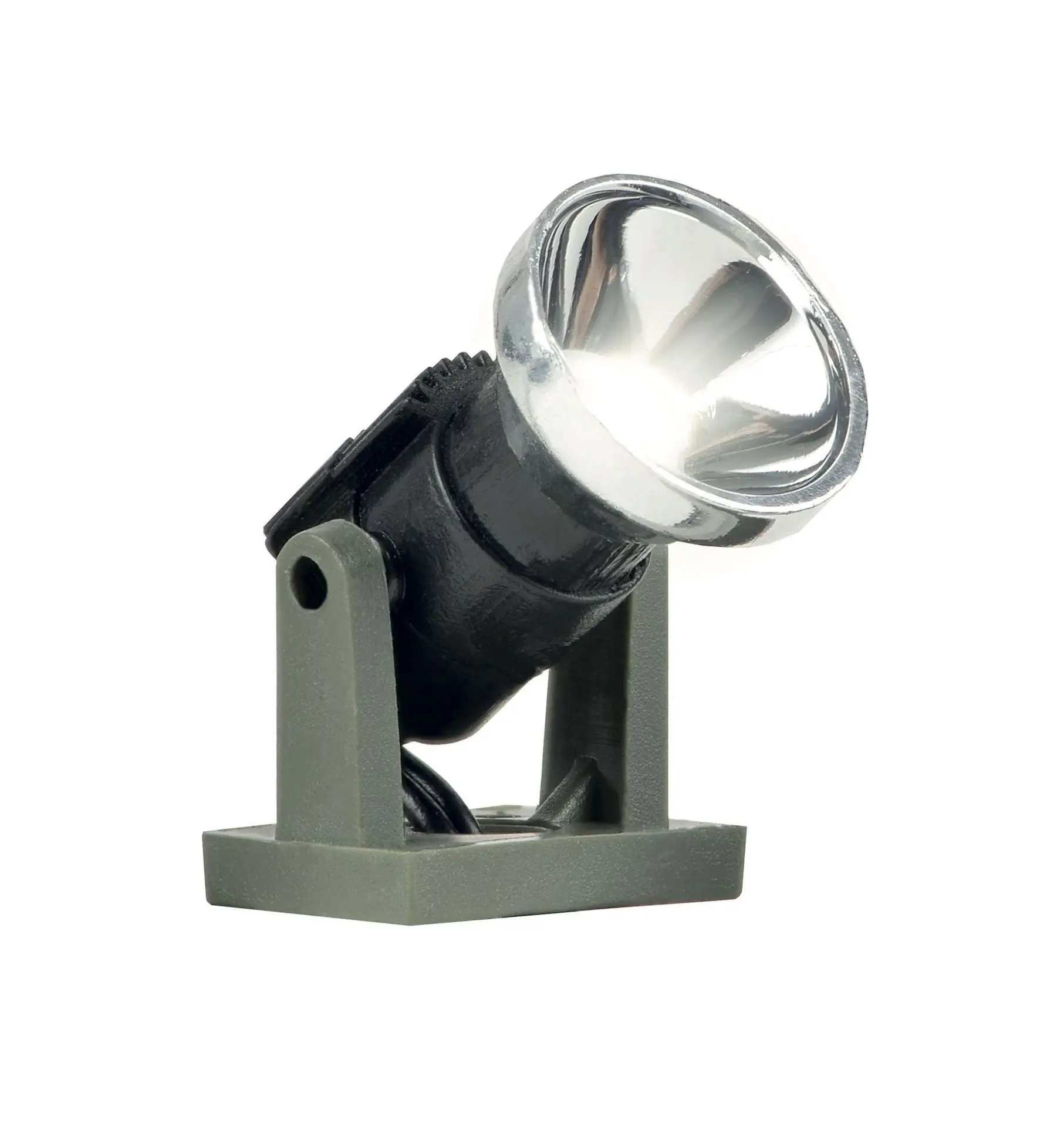 Viessmann 6930 - Flutlichtstrahler nieder LED weiß TT 1:120 (auch für H0 1:87)