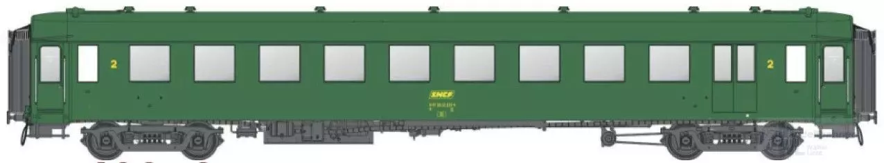 LS Models MW40959 - Personenwagen SNCF Ep.IVa OCEM B10 2.Kl. H0/GL