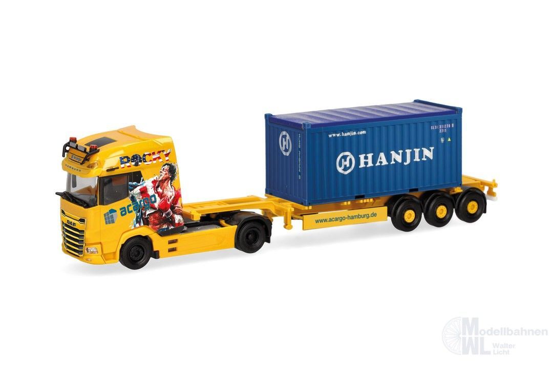Herpa 320672 - DAF XG+ Cont.-Sz Acargo/Hanjin H0 1:87