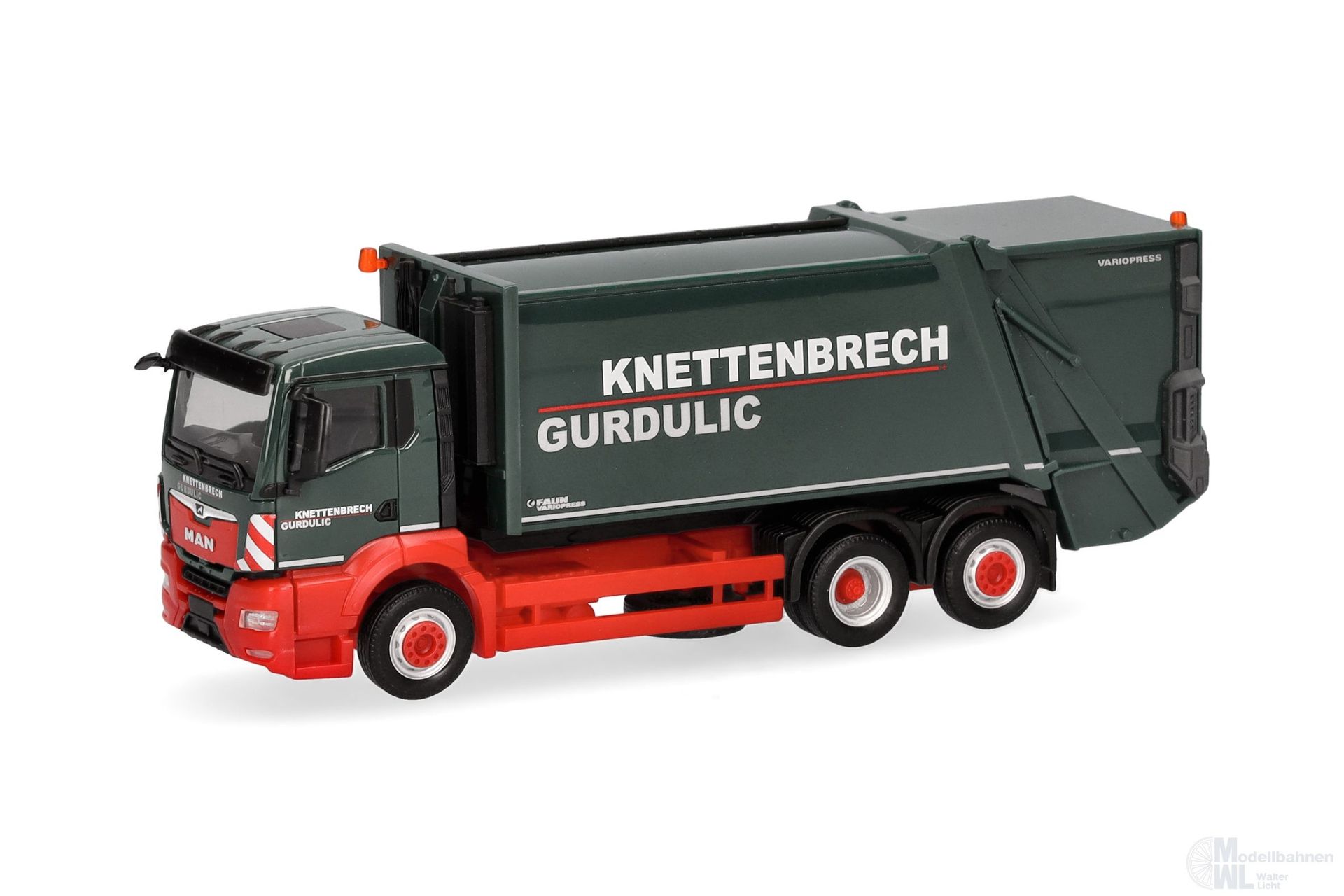 Herpa 319379 - MAN TGS NN Faun Pressmüllwagen H0 1:87 Herpa 319379 - MAN TGS NN Faun Pressmüllwagen H0 1:87