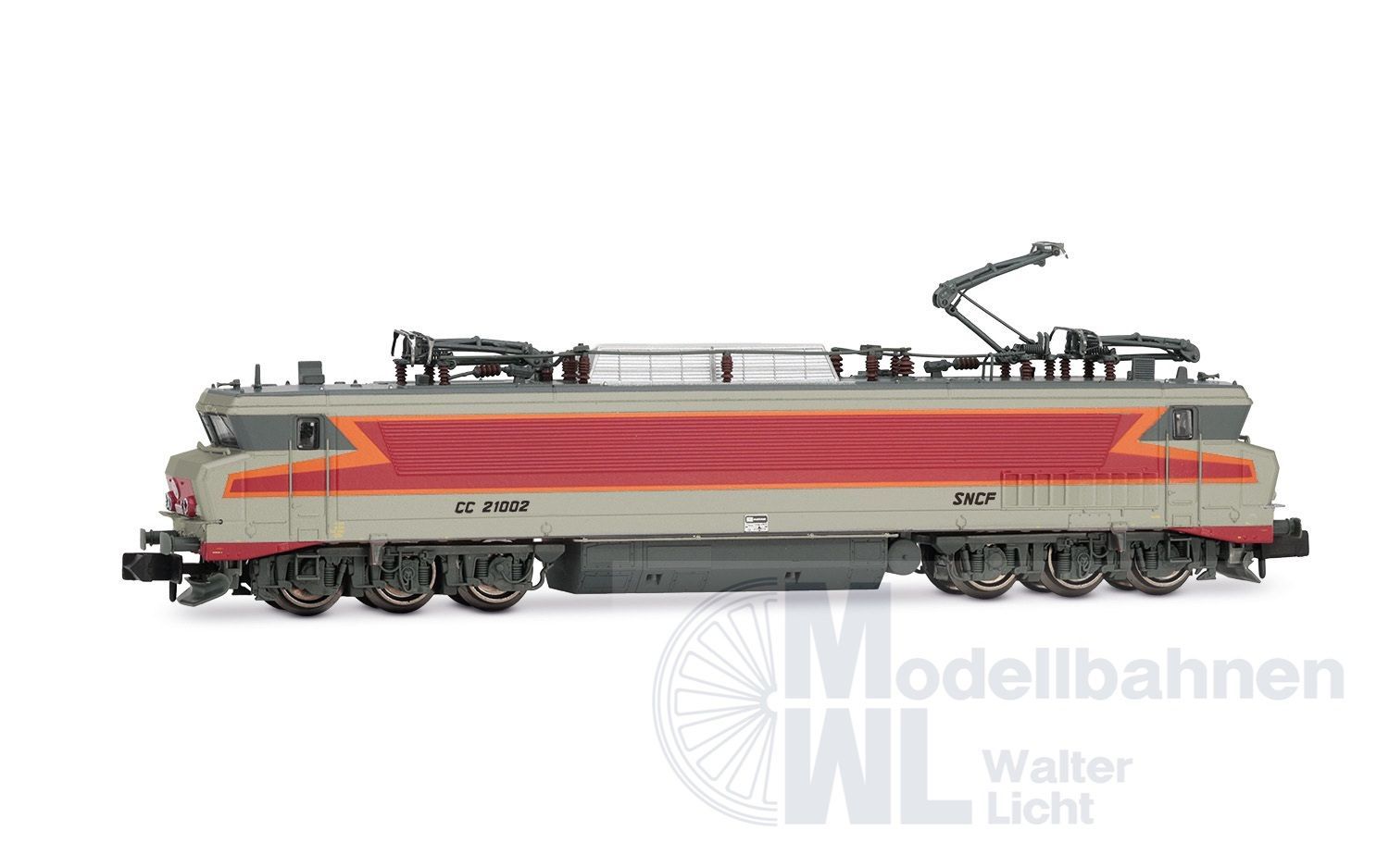 Arnold 2648S - E-Lok CC 2102 SNCF Ep.IV/V Beton Farbgebung N 1:160 Sound Arnold 2648S - E-Lok CC 2102 SNCF Ep.IV/V Beton Farbgebung N 1:160 Sound