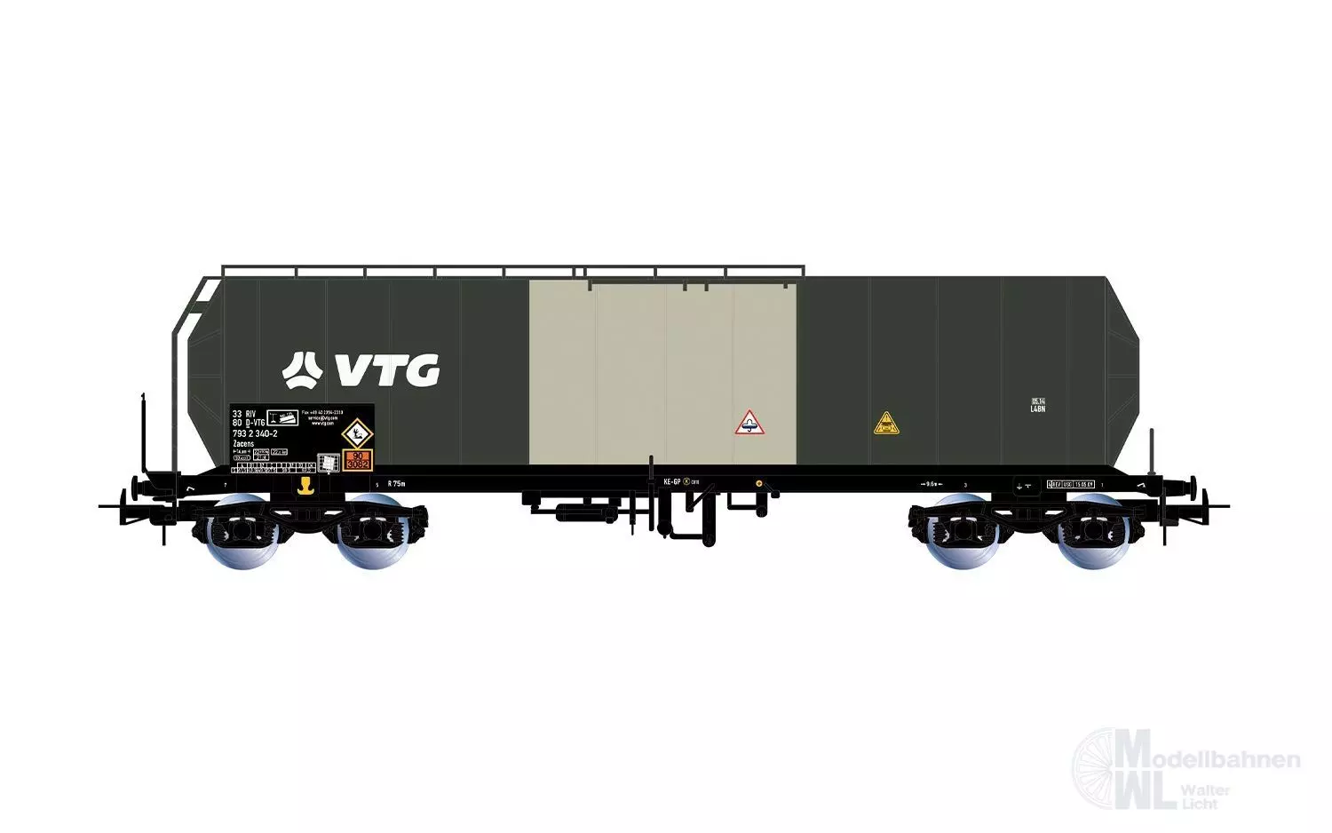 Rivarossi 6695 - Kesselwagen VTG Ep.VI H0/GL