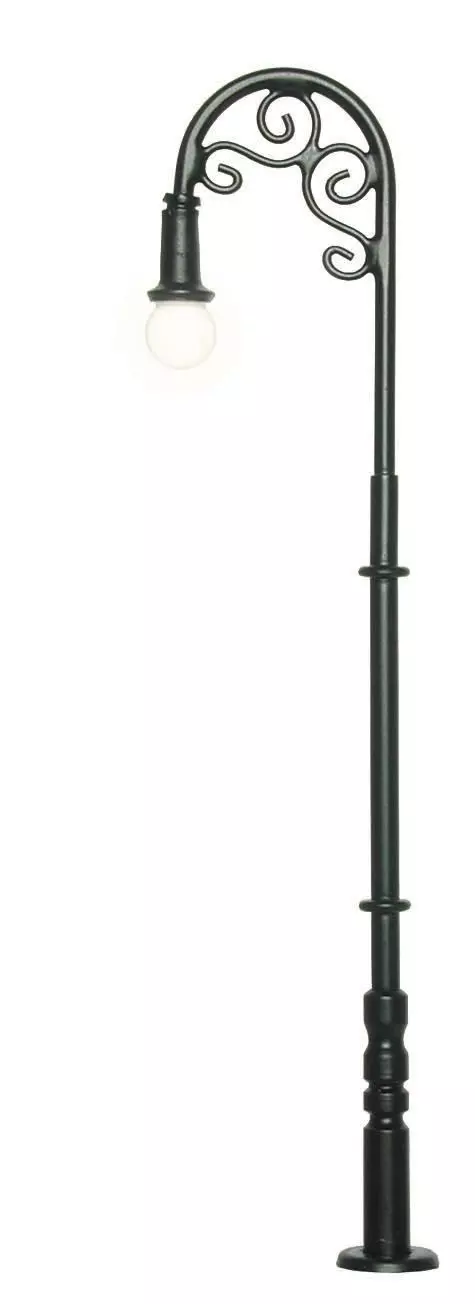 Viessmann 6030 - Nostalgische Bogenleuchte, LED warmweiß H0 1:87