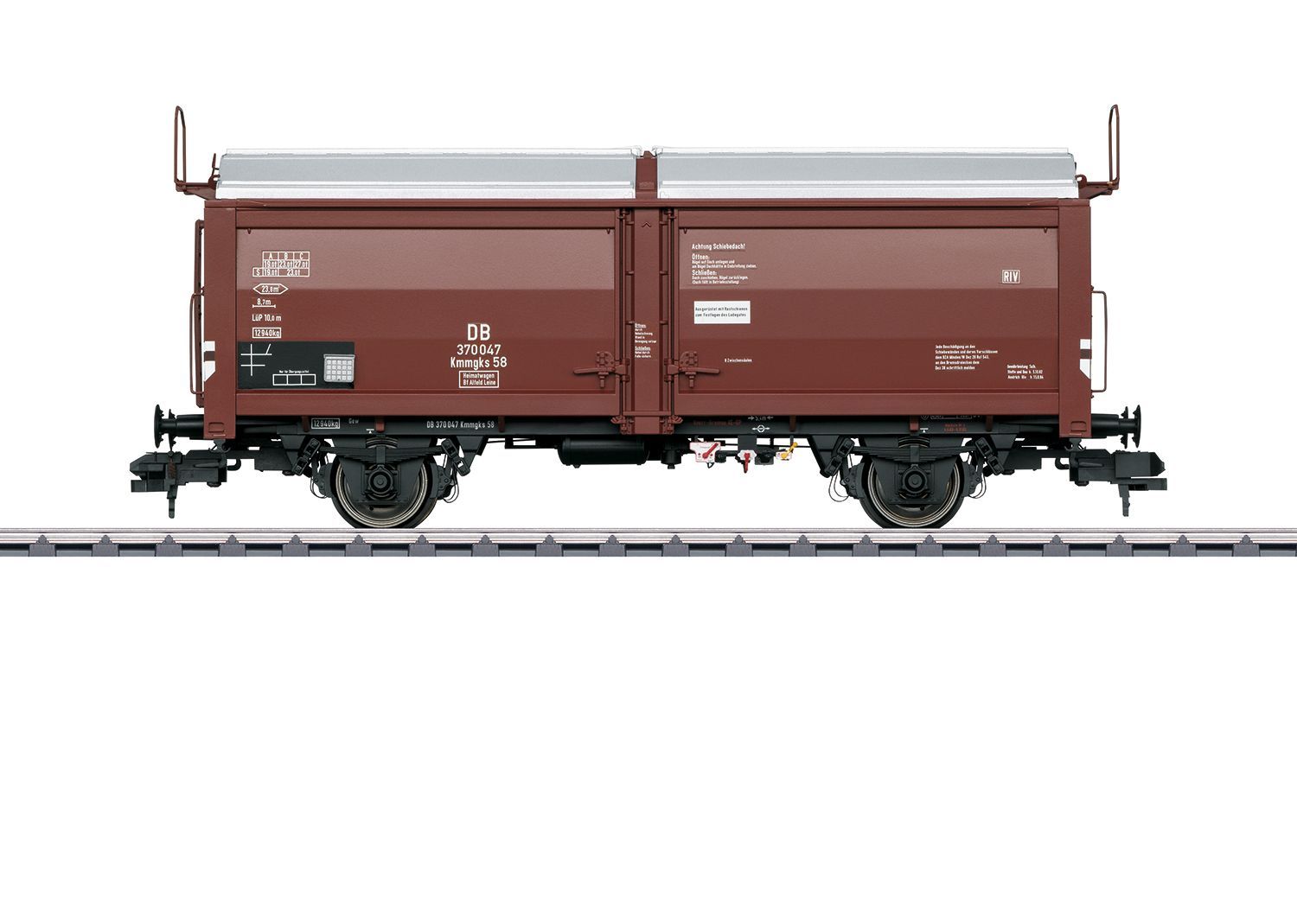 Märklin 58376 - Güterwagen Hubschiebedach DB Ep.III Spur 1