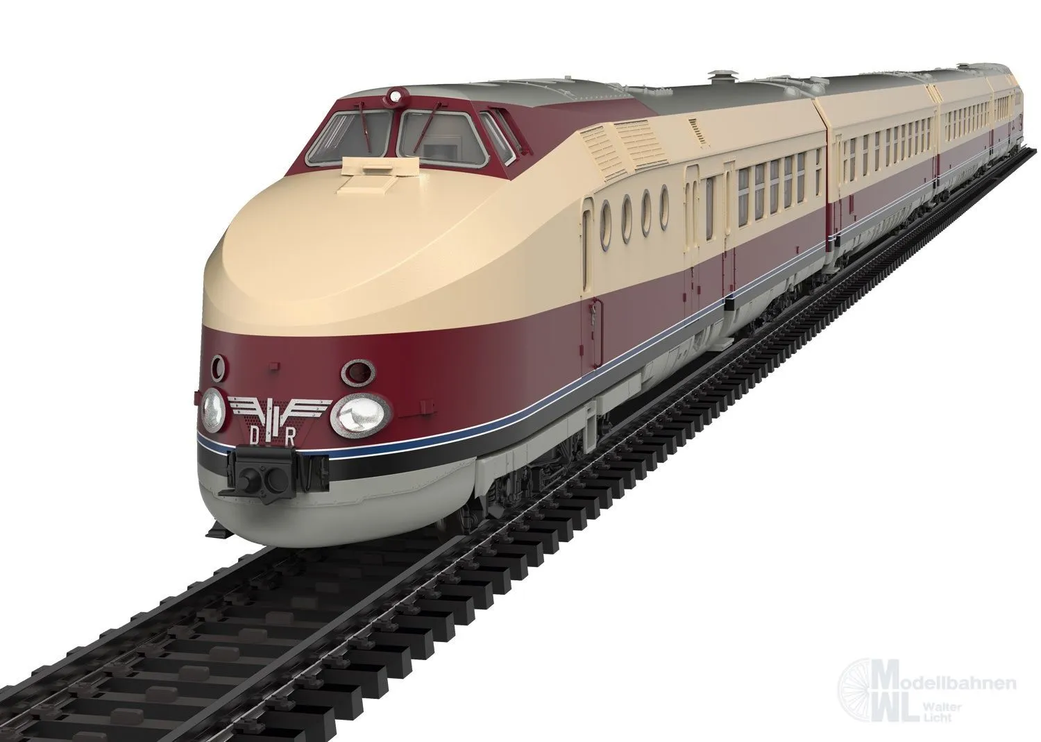 Märklin 38175 - Triebzug VT 18.16 DR Ep.VI 4.tlg. H0/WS