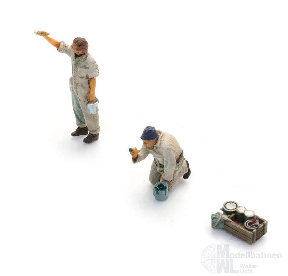 ARTITEC b.v. 5870136 - Anstreicher (2x) Fertigmodell H0 1:87
